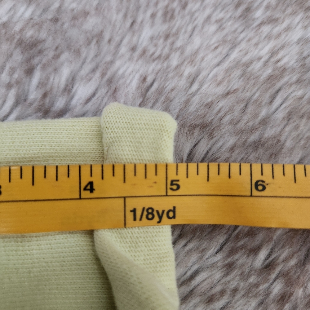 Free People Catalina Mini Dress Yellow Short Sleeve Gathered Bust Women's Medium - Picture 11 of 13